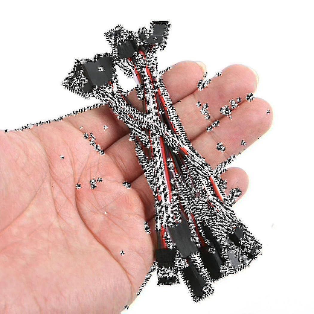 10pcs 10cm Extensión Cable de alambre de plomo macho a macho