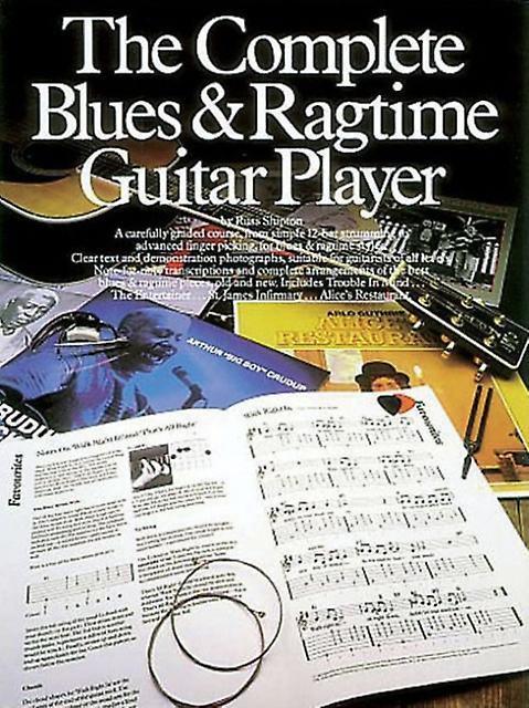 The Complete Blues And Ragtime Guitar Player by Russ Shipton Paperback Book