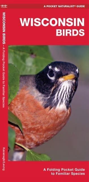 Wisconsin Birds  A Folding Pocket Guide To Familiar Species by James Kavanagh Book