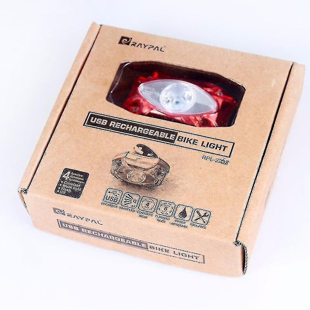 3 Modes Bicycle Light USB Rechargeable ABS Safety Warning Cycling Tail Lamp Waterproof Riding Rear Light Bicycle Accessoreis