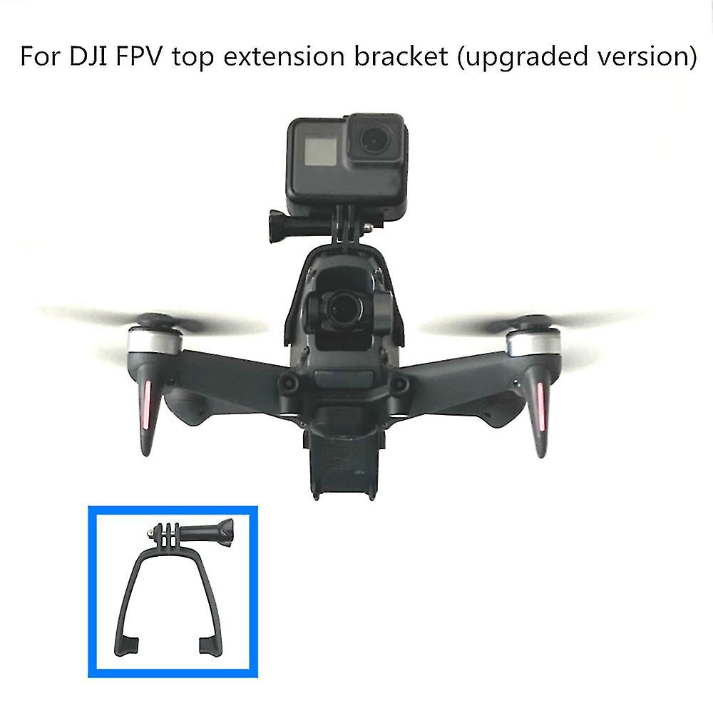 互換性のあるDJIFVカメラトップ拡張ブラケットGoproヒーロースポーツアクションカメラアダプターマウントクランプホルダー互換性のあるDJIFPVドローンアクセサリー-G