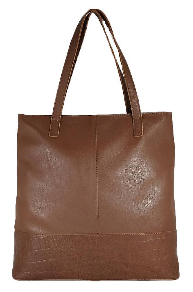 Assots London Sienna Tote Bag - Tan