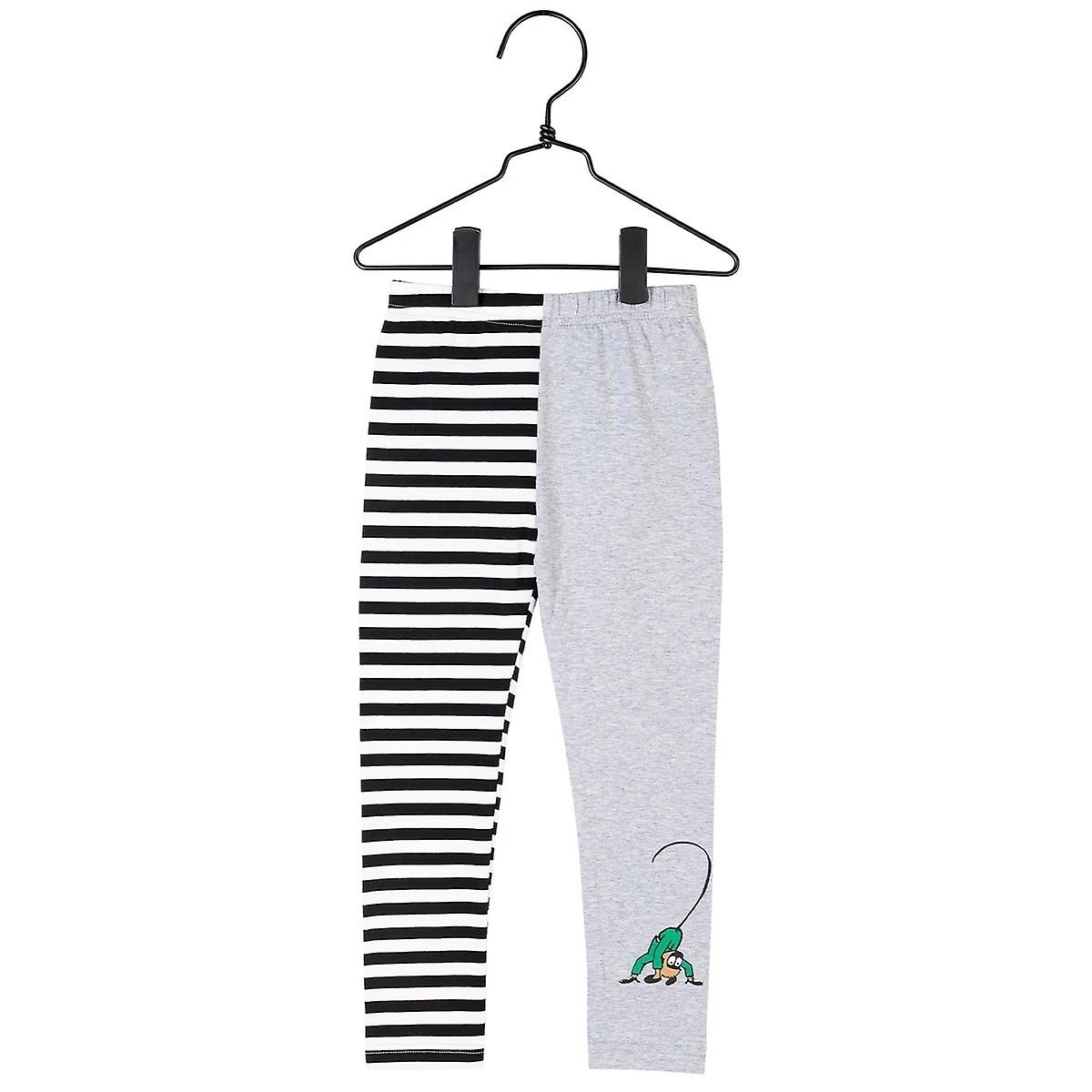 Pippi Långstrump - leggings  svart/grå