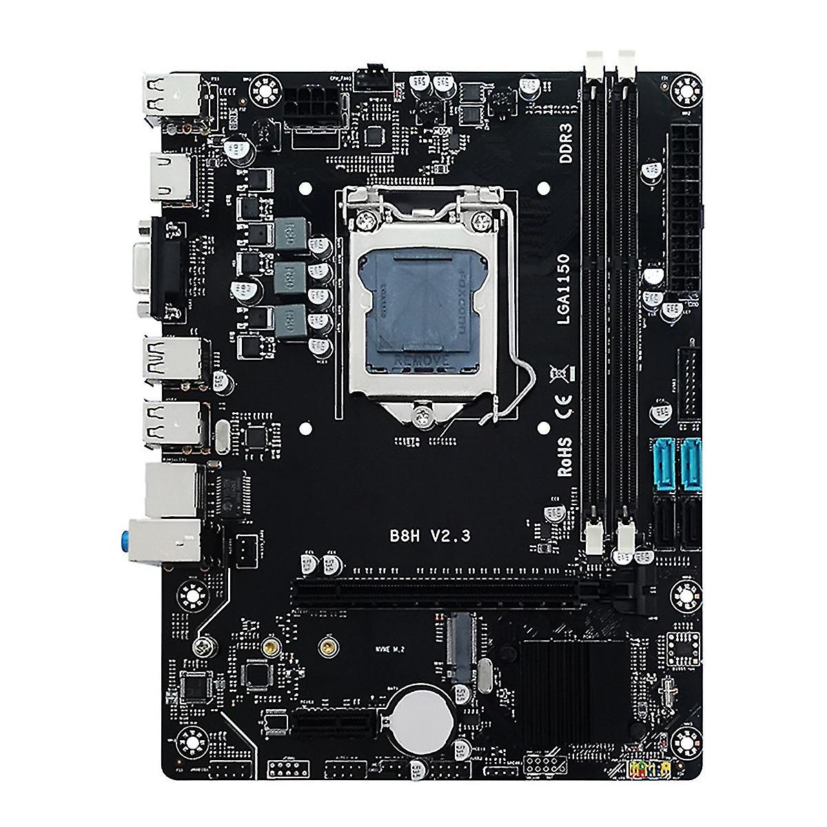 H81 كمبيوتر مكتبي لوحة B81H-v2.3 A1150 Ddr3x2 16 جيجا بايت فتحة ذاكرة Pcie16x Usb3.0 Sata3.0 F