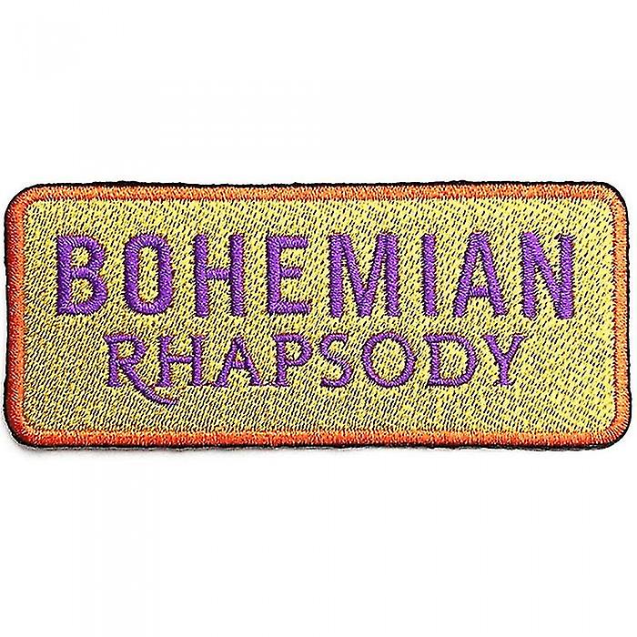 Queen Bohemian Rhapsody Woven Iron On Patch