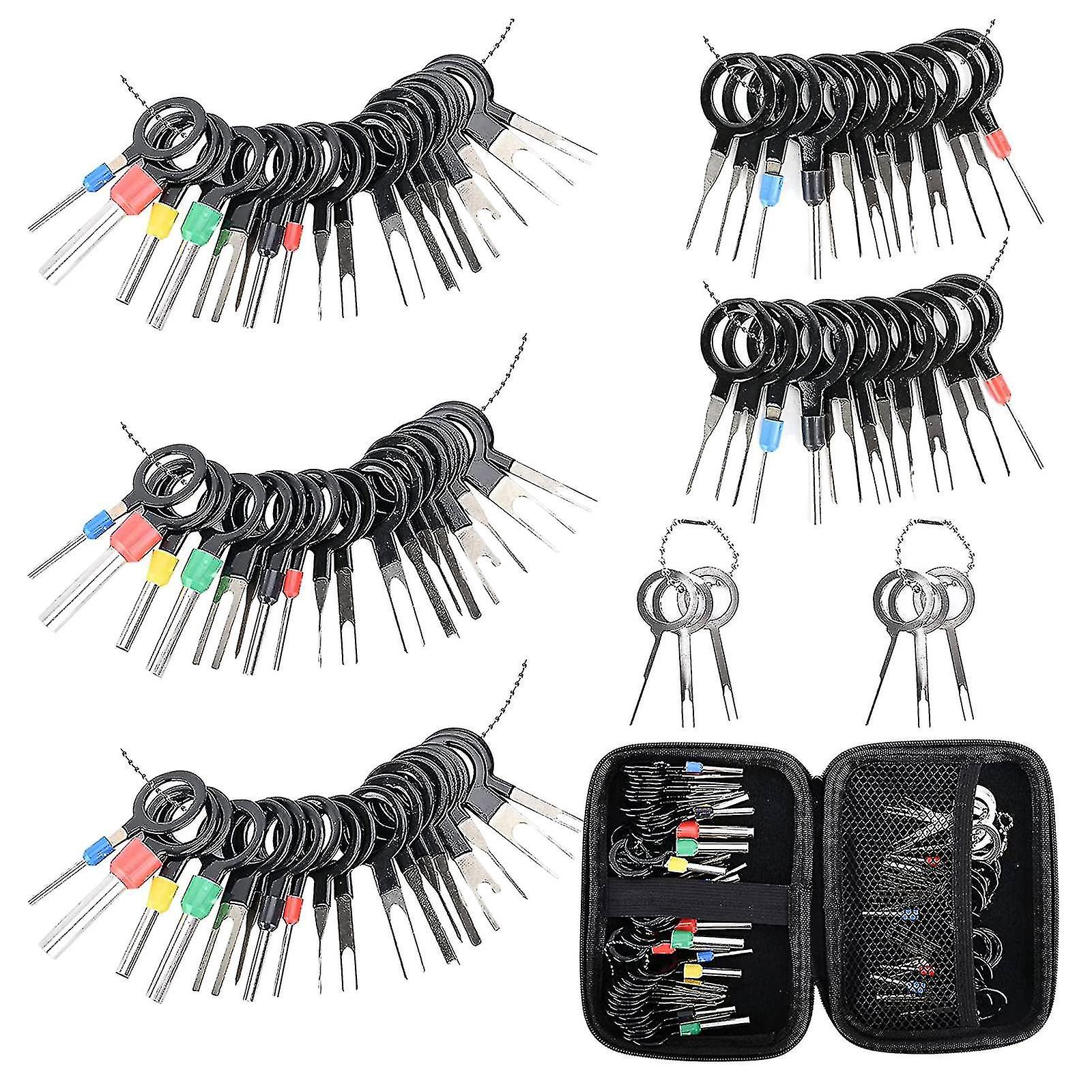 82pcs Terminal Extractor Removal Tool Kit Depinning Key Tool Set For Car Household Devices Tool Wi-mxbc