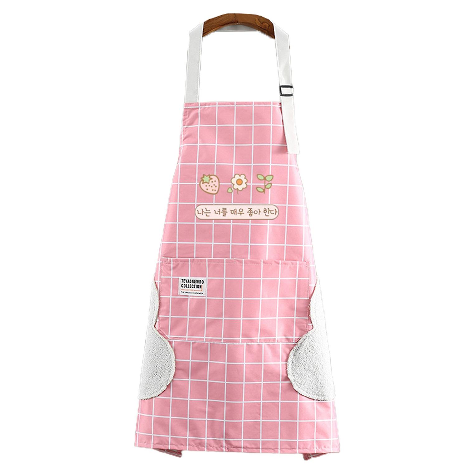 ZHOUBA Waterproof Adjustable Apron Different Styles Easy to Wear Cute Cooking Apron for Kids