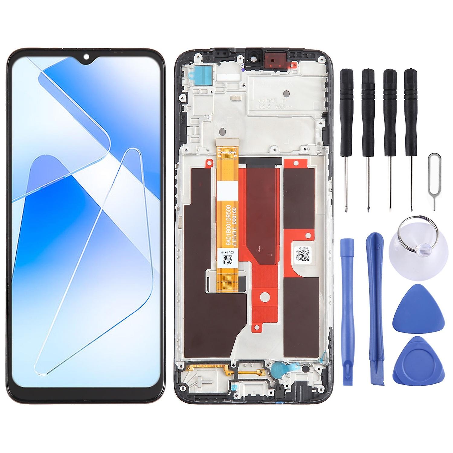 LCD + Touch Screen with Frame For OPPO A55 5G