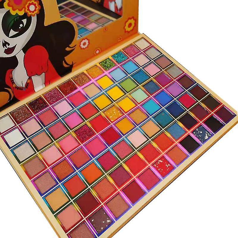 Eye Shadow 88 Colors Matte Glitter Eyeshadow Palette Makeup High Gloss Colorful Glitter Pearlescent Eye Shadow