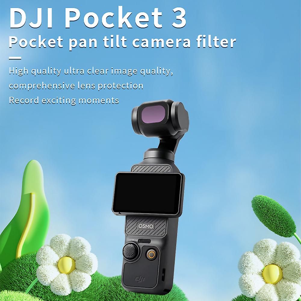 Camera UV/CPL/STAR/ND8-256 Vlog Sports Camera Filter for DJI Osmo Pocket 3