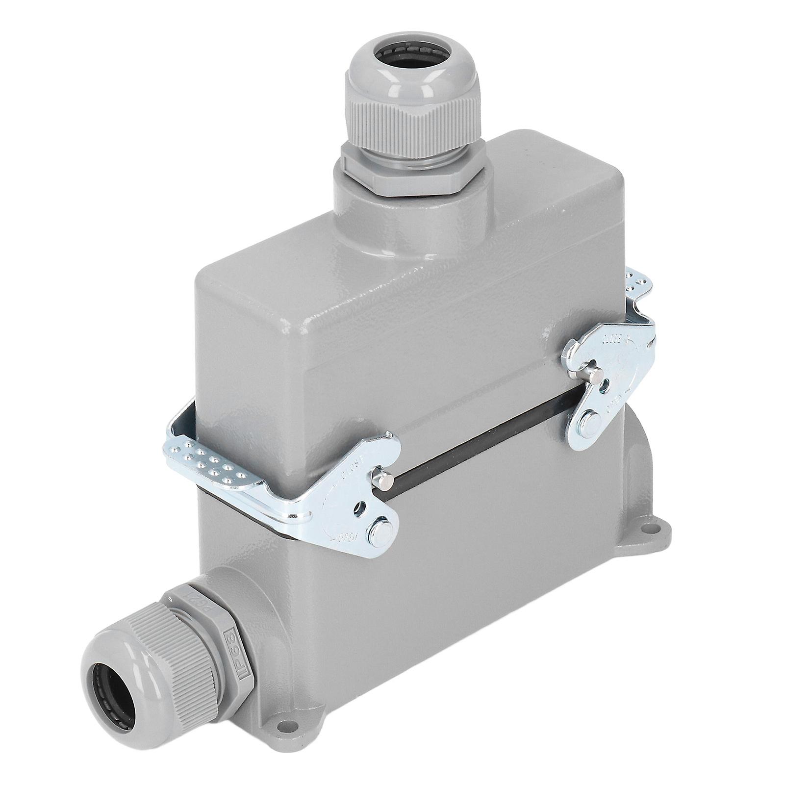 Rectangular Heavy Duty Connector HDCHE0244PG21 Waterproof for Connecting 16A 500V