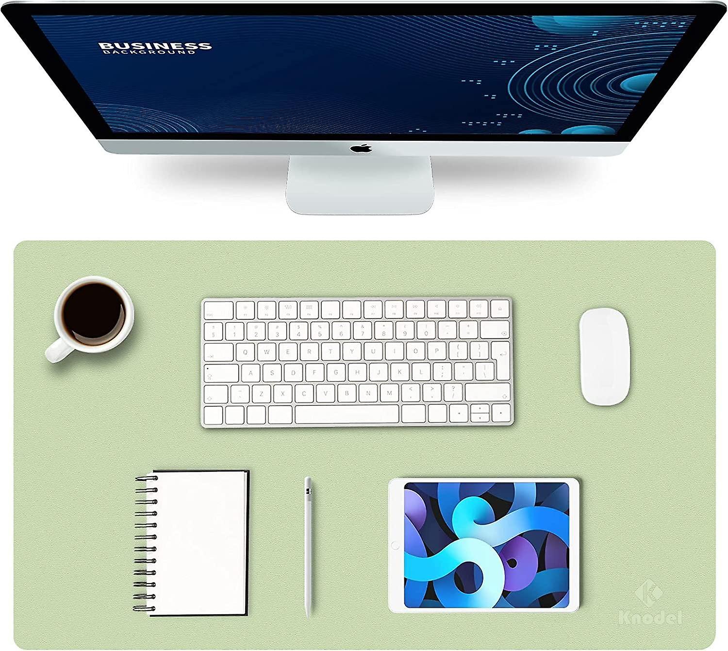 Desk Mat, Desk Mat, Desk Mat 35cm x 60cm, Laptop Mat, Desk Mat for Office and Home, Double Sided (Li