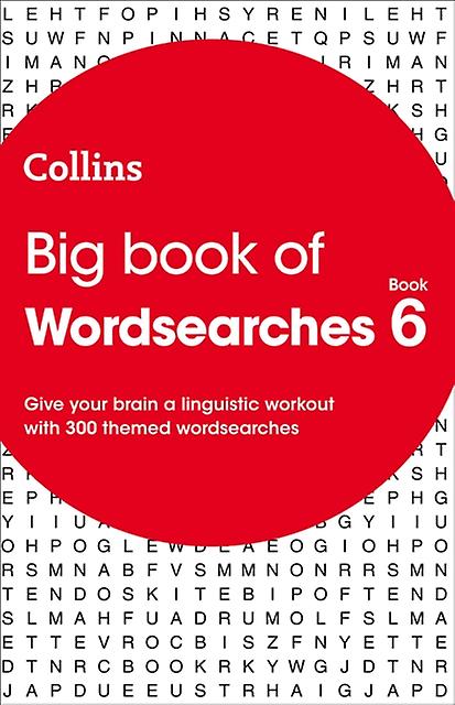 Big Book Of Wordsearches 6 by Collins Puzzles Paperback