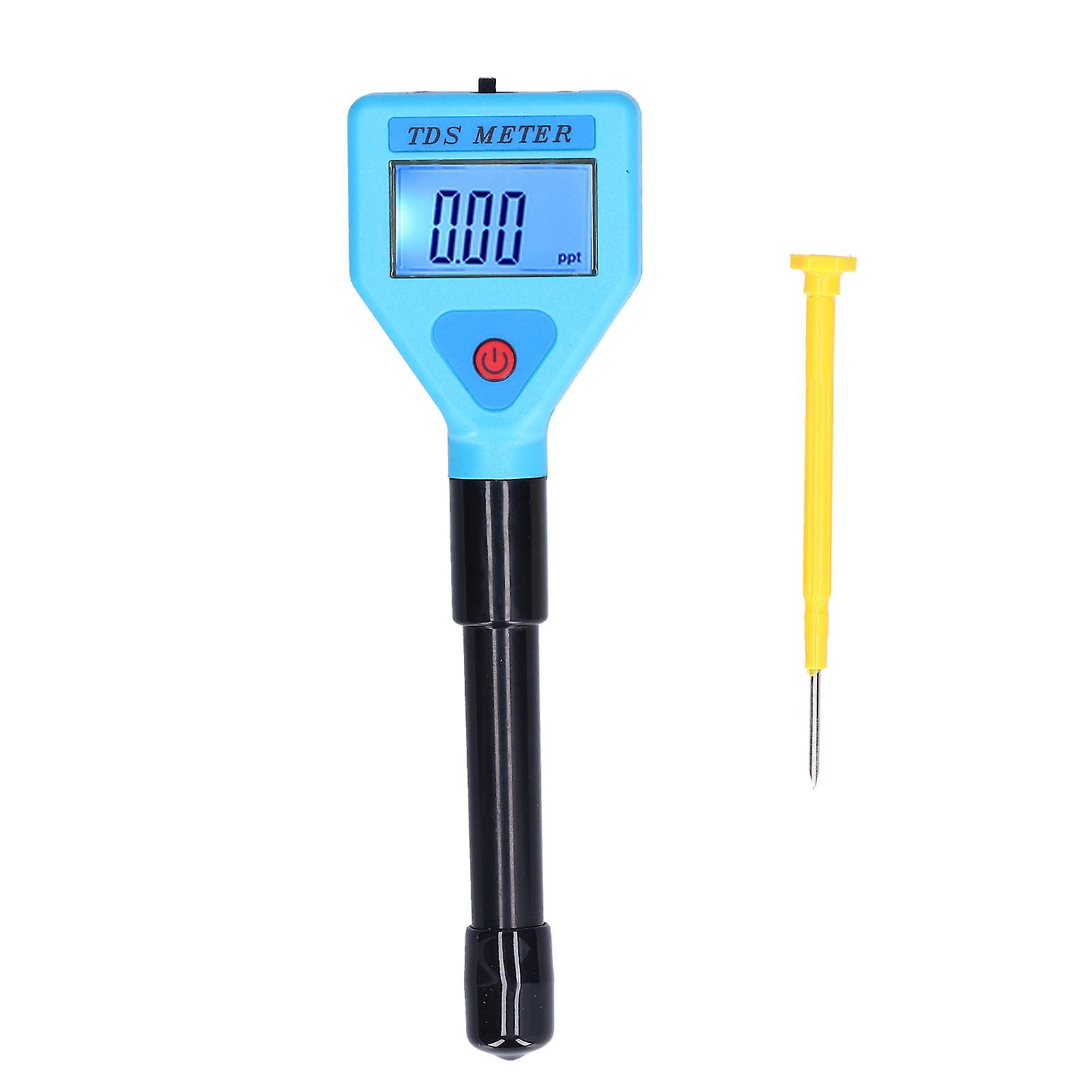 TDS‑98306 LCD TDS Tester with Night Light Display Portable Temperature Compensation TDS Gauge for Water