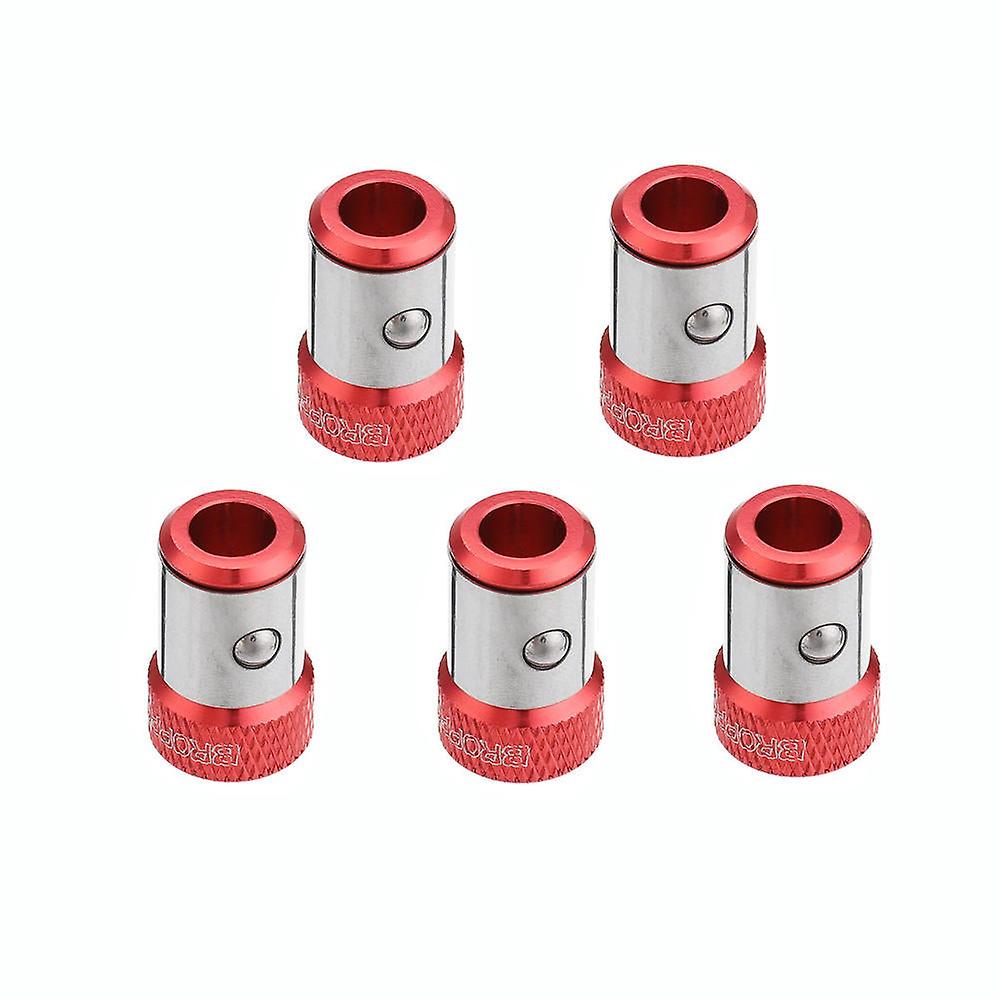 5Pcs Screwdriver Magnetic Ring For 6.35mm Shank Double Heads Screwdriver Bit