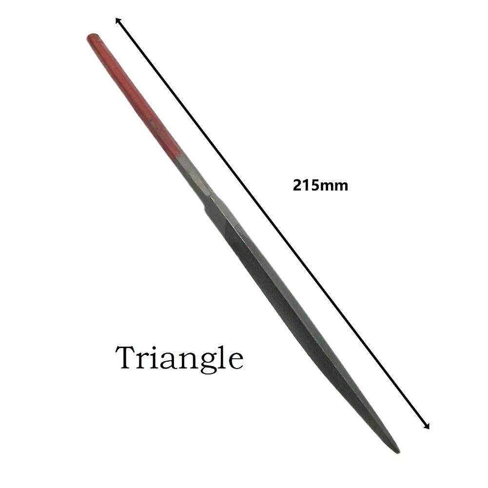 1pc Needle File Pointed Half Round/Triangular Needle Files Wood Carving Tool for Steel Wood Needle File~11347