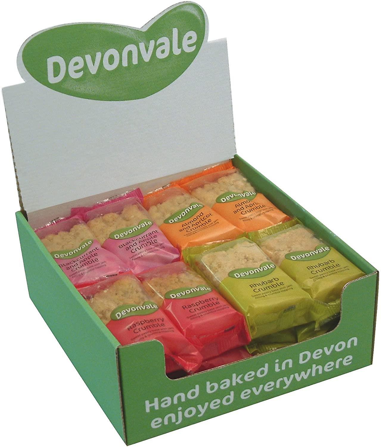 Devonvale Crumble Selection - Mixed Box 80g x24