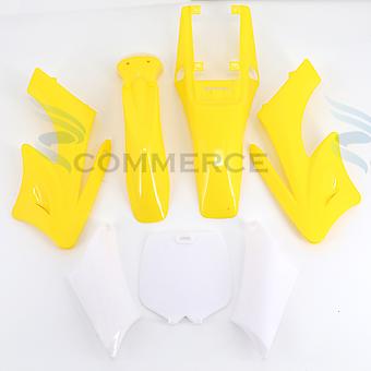 1 set di kit di carenatura parafango in plastica ad alta resistenza per mini moto da cross Apollo Orion da 47 cc e 49 cc a 2 tempi cinesi ~ 3010