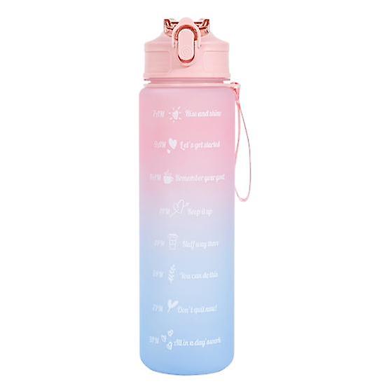 750ml Drink Bottle Large Capacity Drinking Good Sealing Student Straw Jug Sport Water Kettle Daily Use
