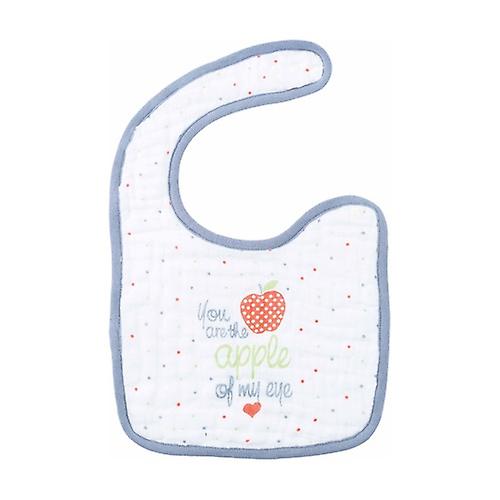 Green Muslin Bib - 0m + 1 unit