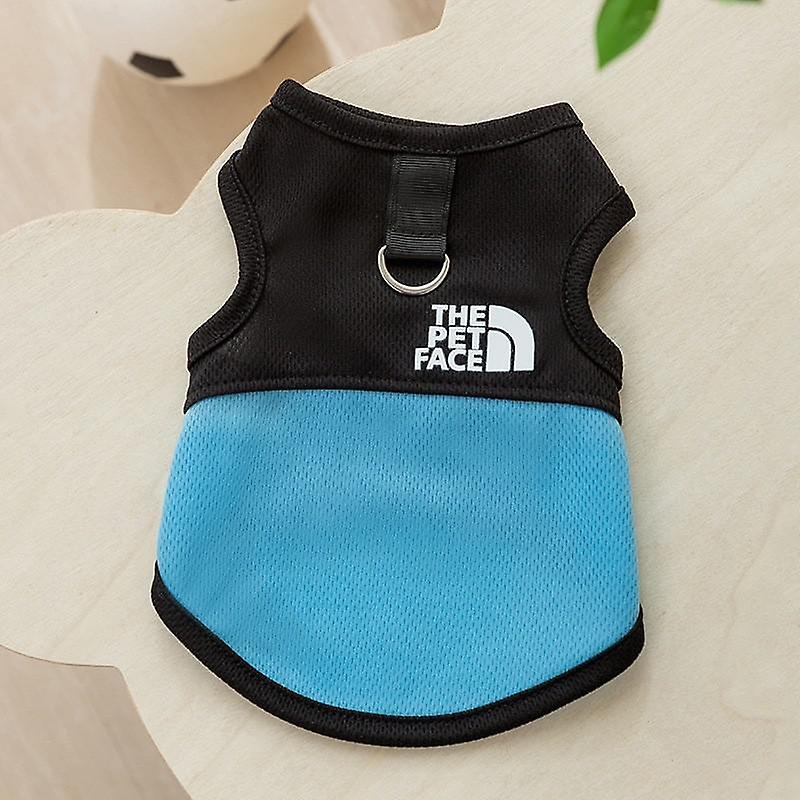 The Pet Face Dog Clothes Mesh Thin Summer Dog Vest For Small And Medium Chihuahua French Bulldog Pur
