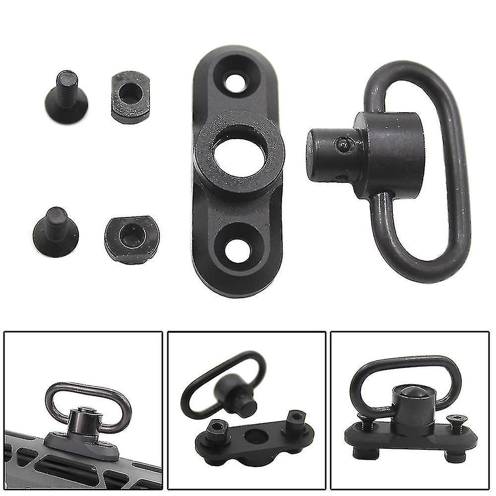 1pc/set Mlok Standard Qd Sling Swivel Adapter Rail Mount Tools Kit