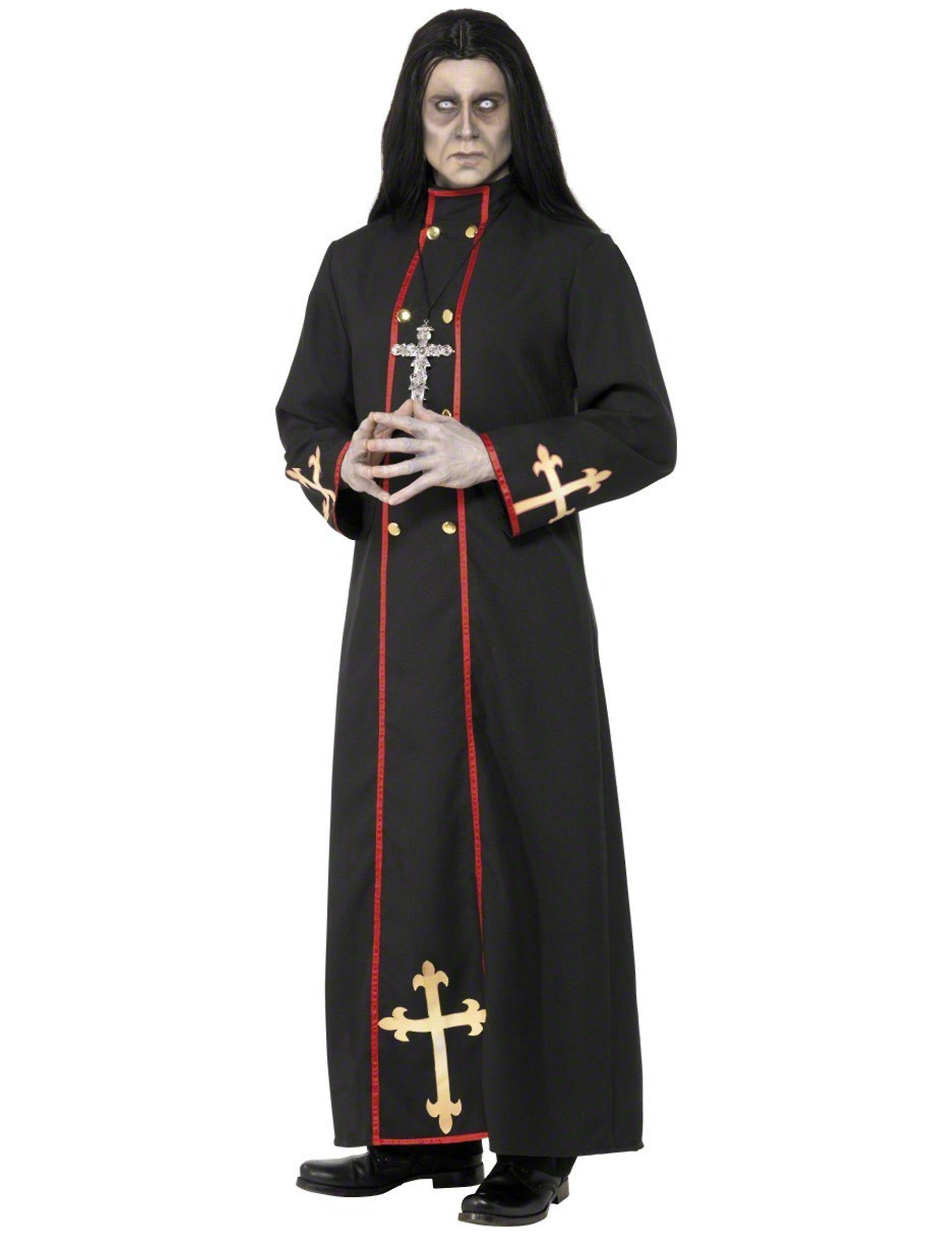 Disguise demonic monk man Halloween