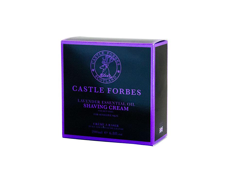 Castle Forbes Shaving Cream Lavender Essential Oil 200ml