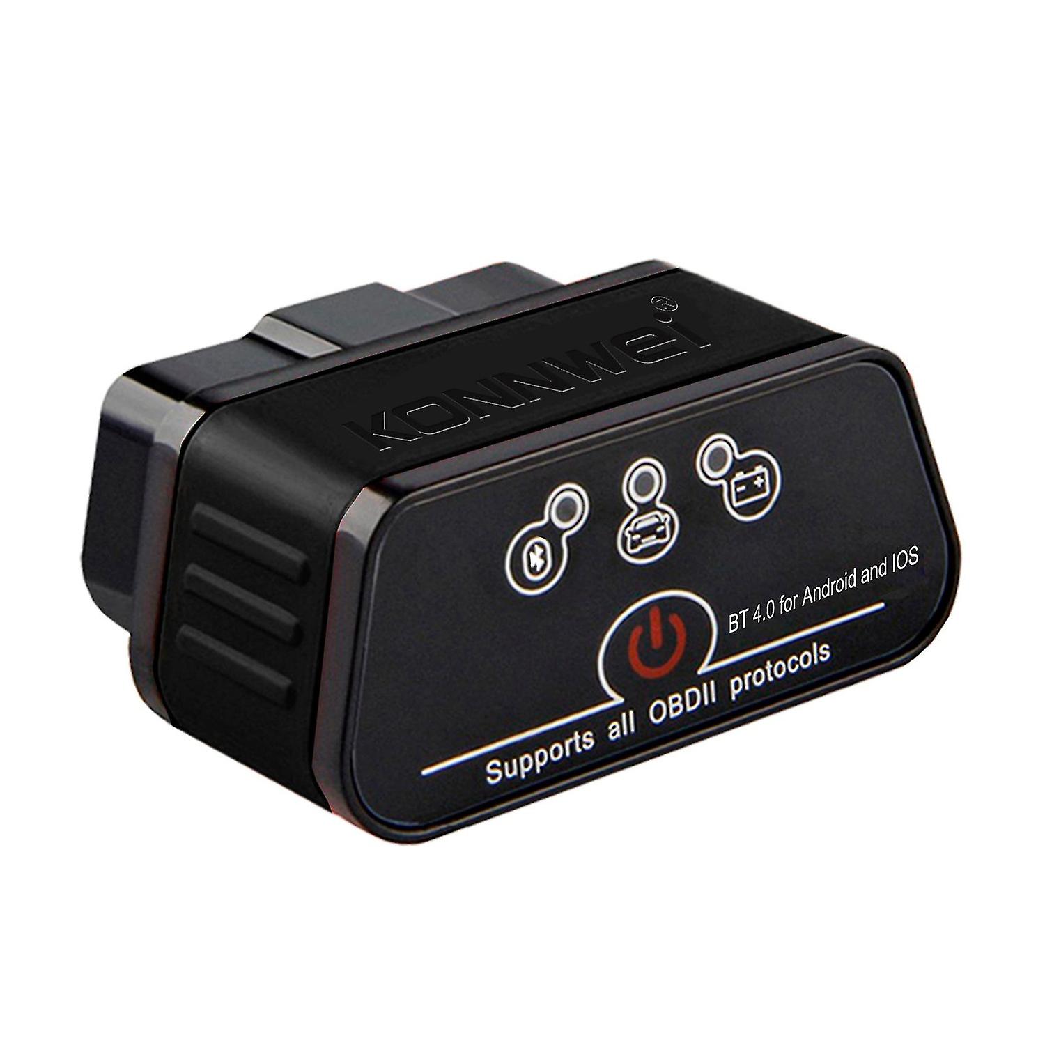 Konnwei Kw903 Bt 4.0 Wireless Obd-ii Car Auto Diagnostic Scan Tools Car Detector Tester Scanner Auto