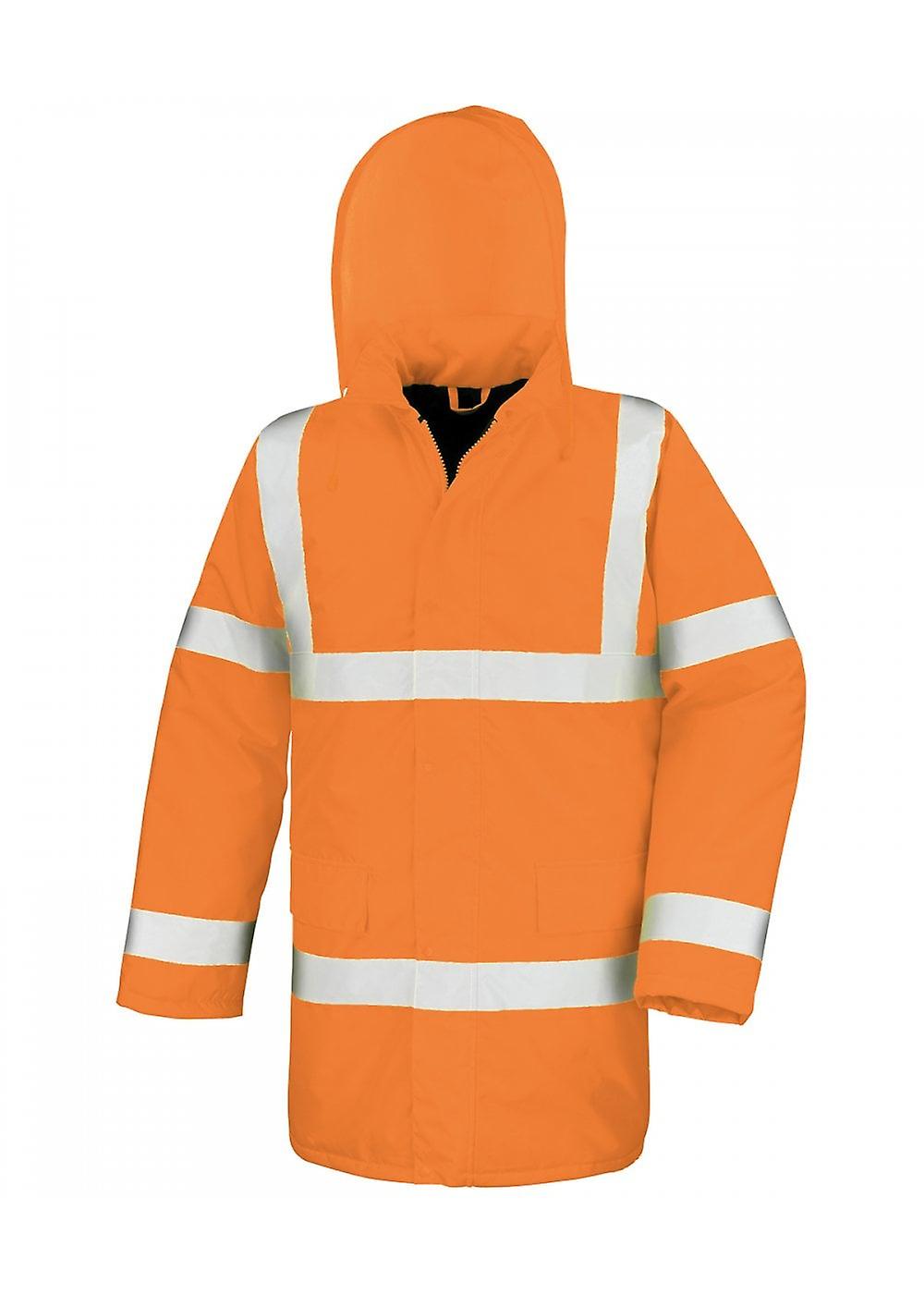 Men's Result Core Safety High-Viz Coat R218X