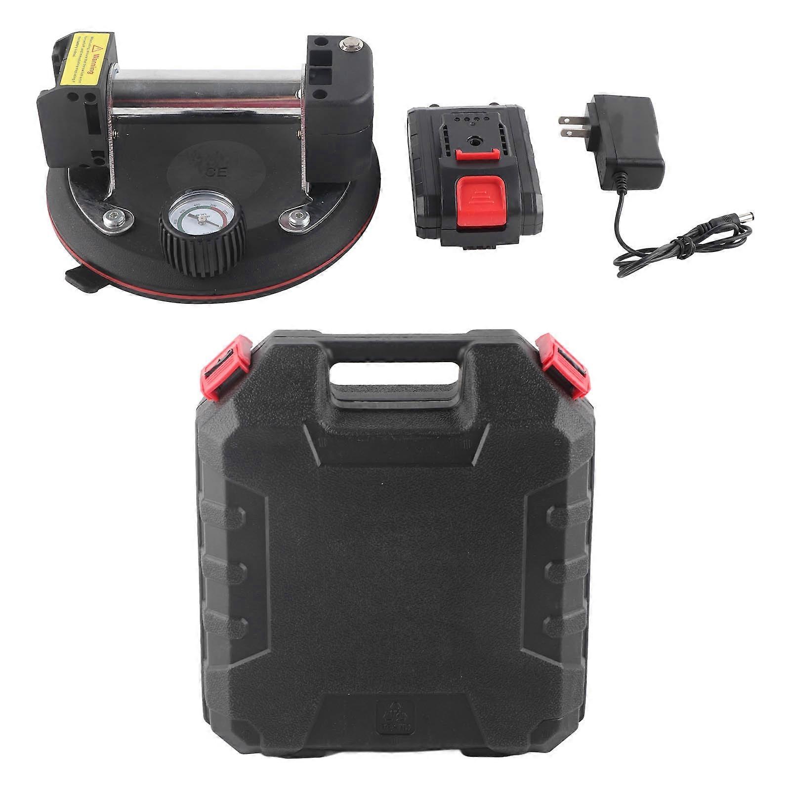 Vacuum Suction Cup Electric Glass Lifter Puller Hand Lifting Tool US Plug 100?240V