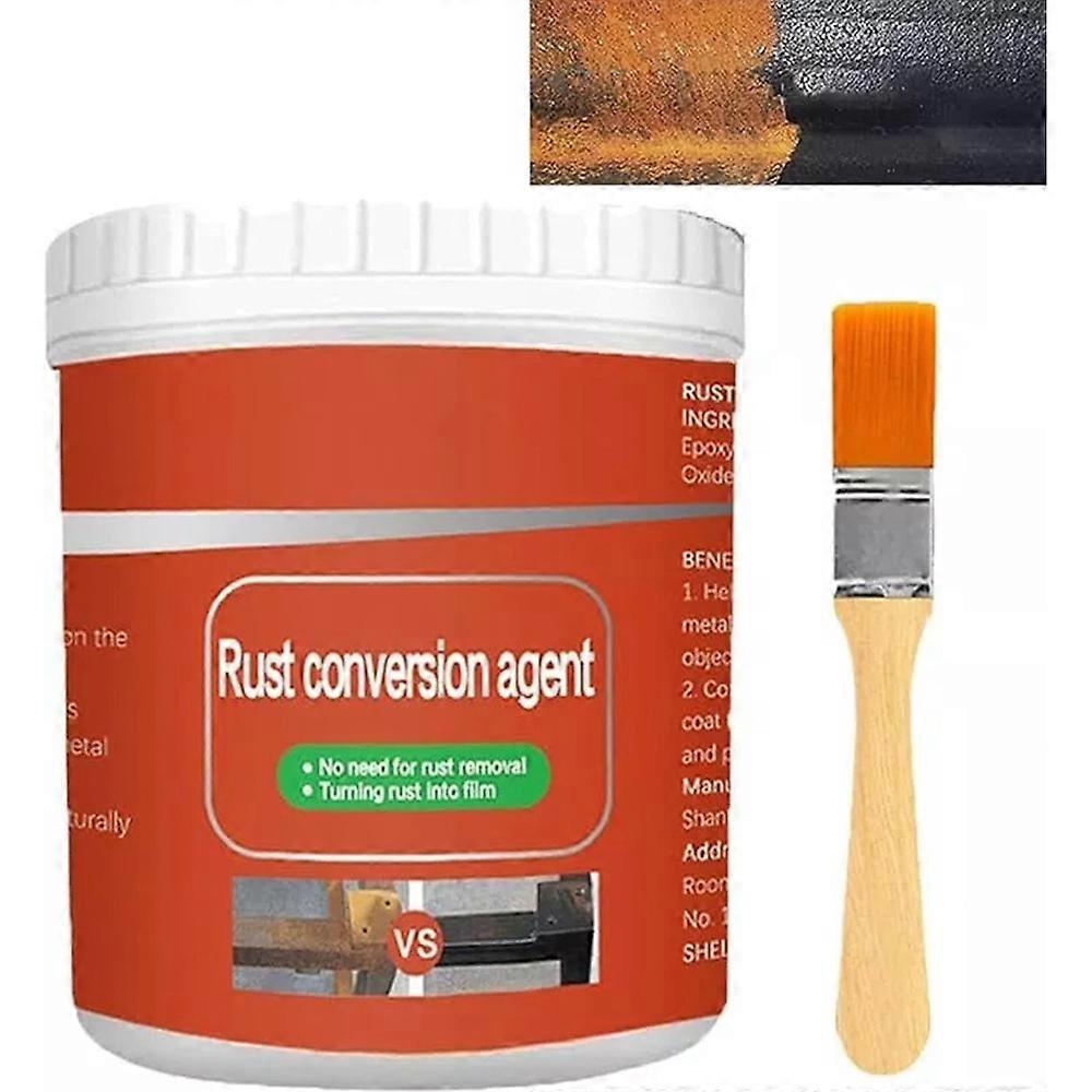 Multi-Functional Rust Converter for Metal with Brush