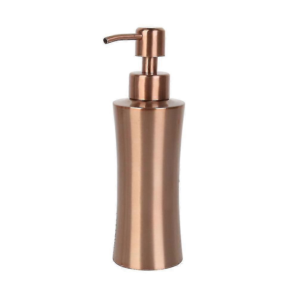 304 rustfritt stål flytende såpe dispenser pumpe oppbevaringsstativ flaske (250ml)