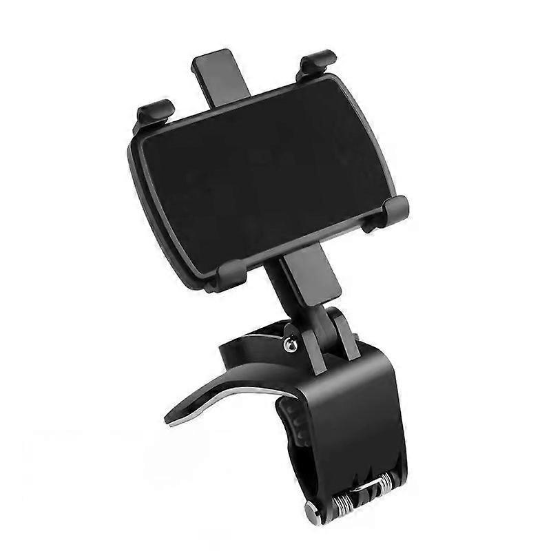 Multi-Function Car Phone Holder with 990 Adjustable Spring ClipBlack