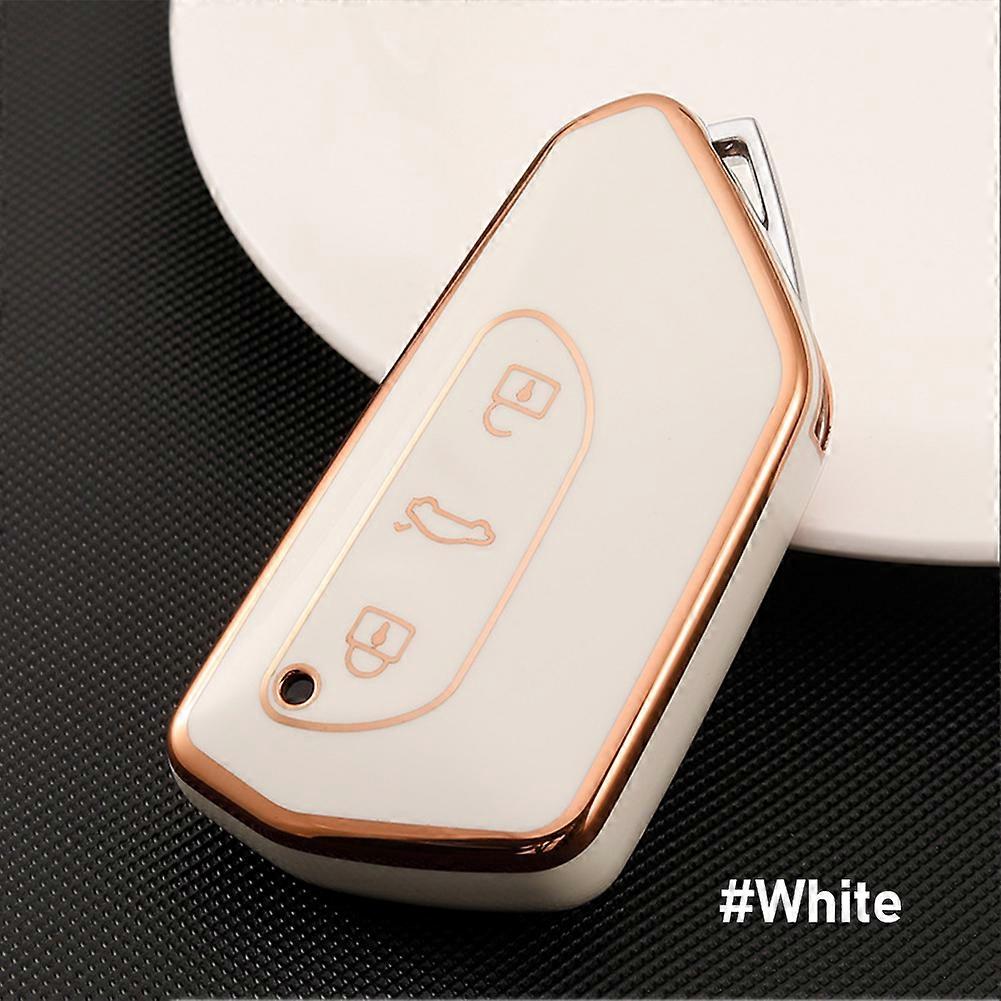 For Skoda Octavia A8 2020 2021 Car Rear Tpu Remote Smart Key Case Key Fob Holder Cover Trim For Seat Leon Fr Mk4 2019 2020