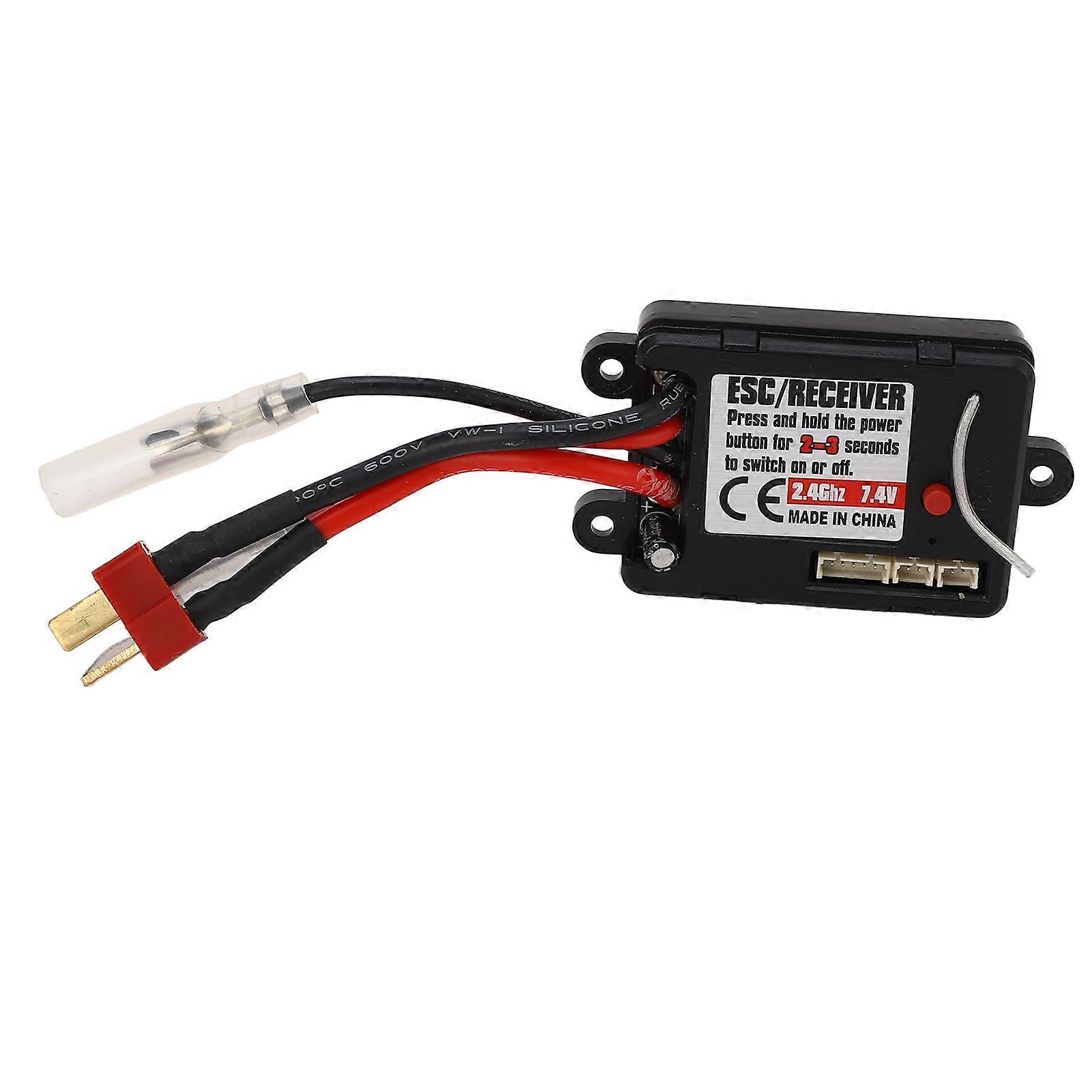 30a Rc Brushed Esc 2.4ghz 4hc Waterproof Multiple Protection Fit For Scy 16101 16102 16103 16201 1/16 Rc Car