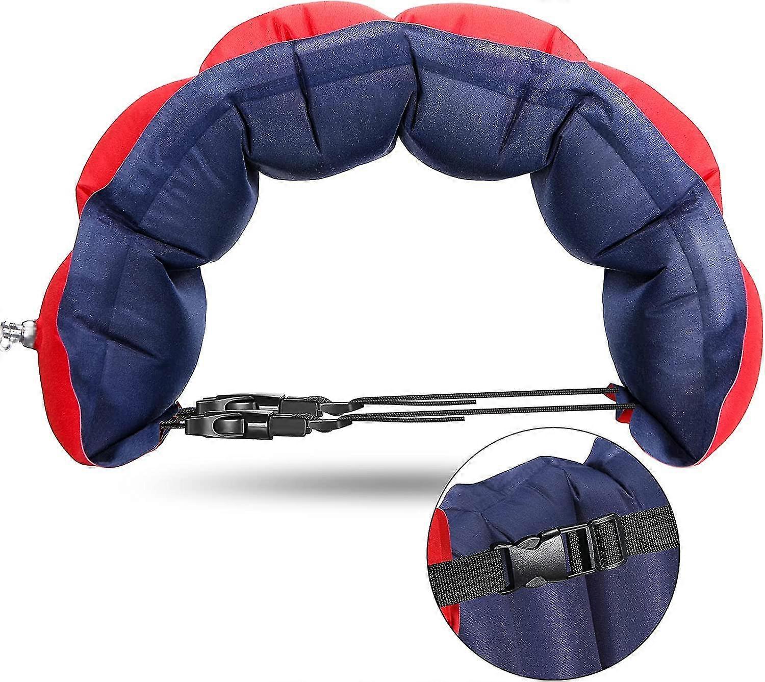 Uppblåsbart simbälte justerbart flytande bälte vuxen simning hjälp bälte simning flytande bälte pool simning träningsbälte flytande enhet