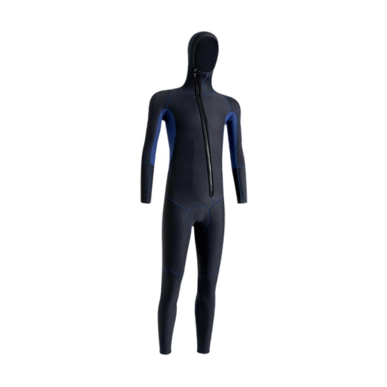 Scuba Diving Wetsuit Front Zipper Wet suits for Canoeing Snorkeling Kayaking S