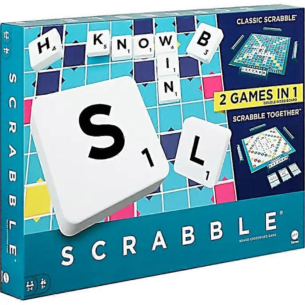 Hasbro Gaming Scrabble Board Game Fun Family Game for 2-4 Players for Ages 8+