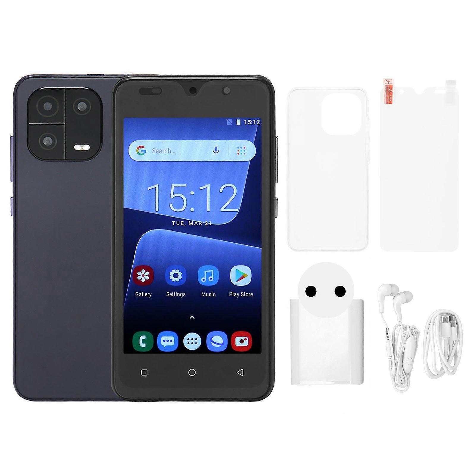 5.0in 3G Smart Phone IPS HD Screen 8MP Rear 5MP Front Dual SIM Dual Standby Unlocked Smartphone for Android10 100?240V EU Plug