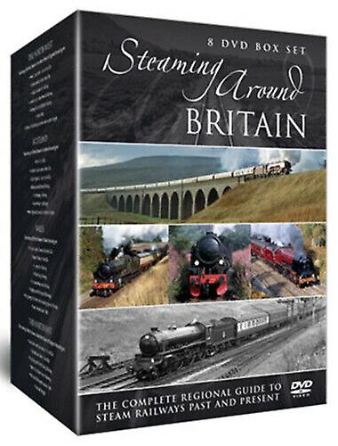 Steaming Around Britain Collection DVD (2008) cert E 8 discs Quality guaranteed - Region 2