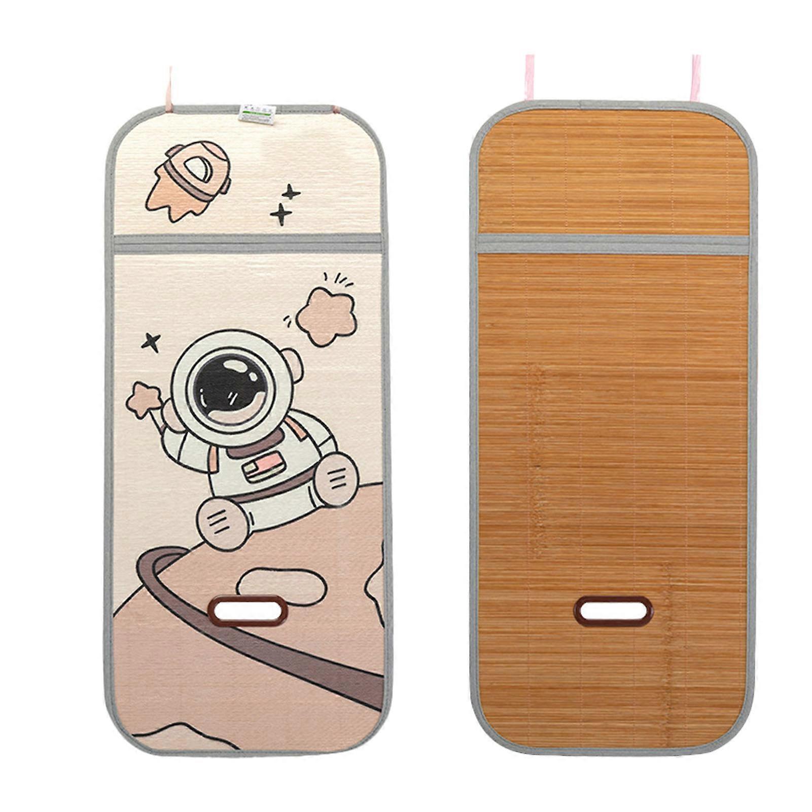 Stroller Cooler Pad Cute Pattern Stroller Cooling Bamboo Mat Breathable Universal Seat Pad
