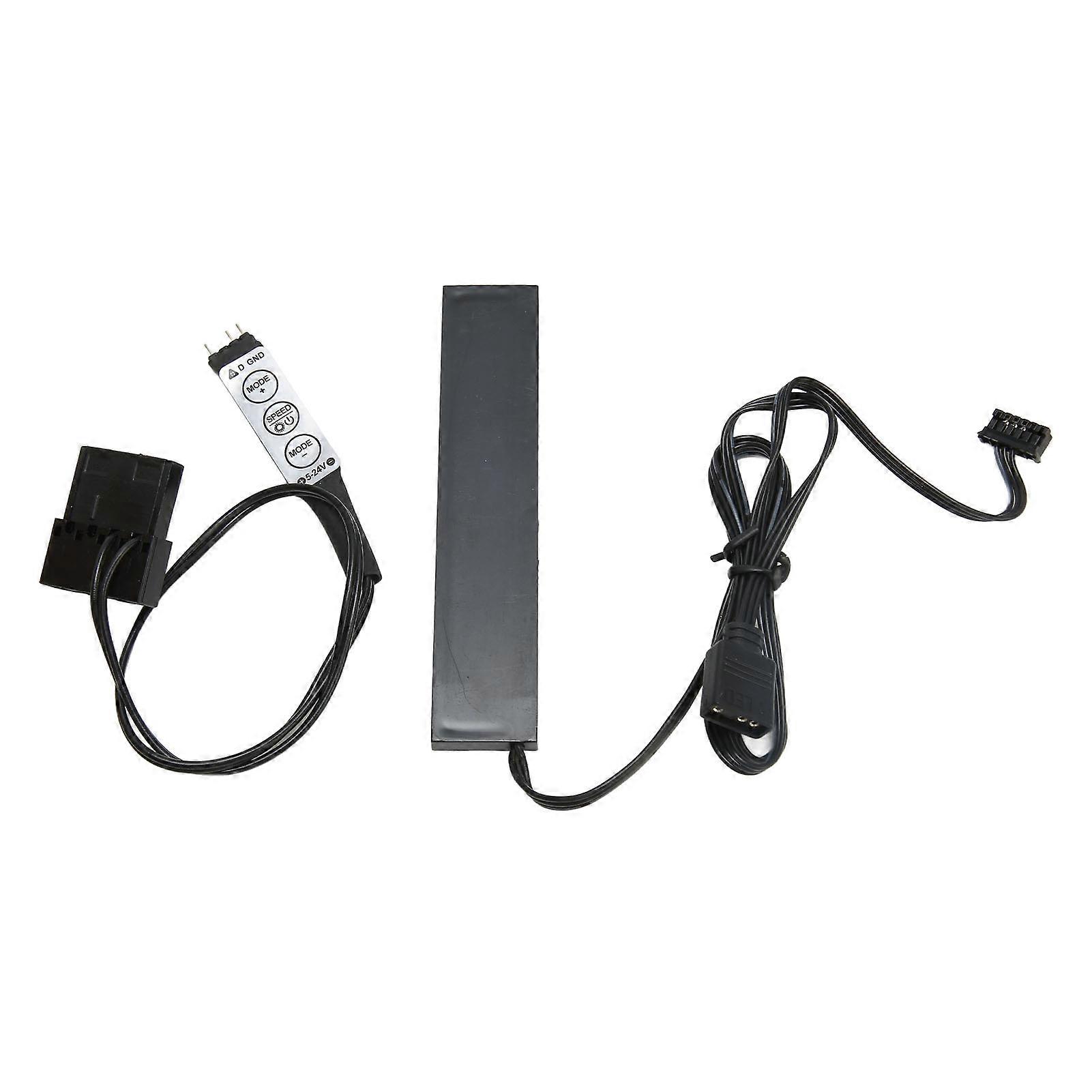 RGB Light Effect Moederbord Ondersteuning Synchroon Klein 3pin 6pin Interface Chassis Grafische kaart Faith Light voor PC