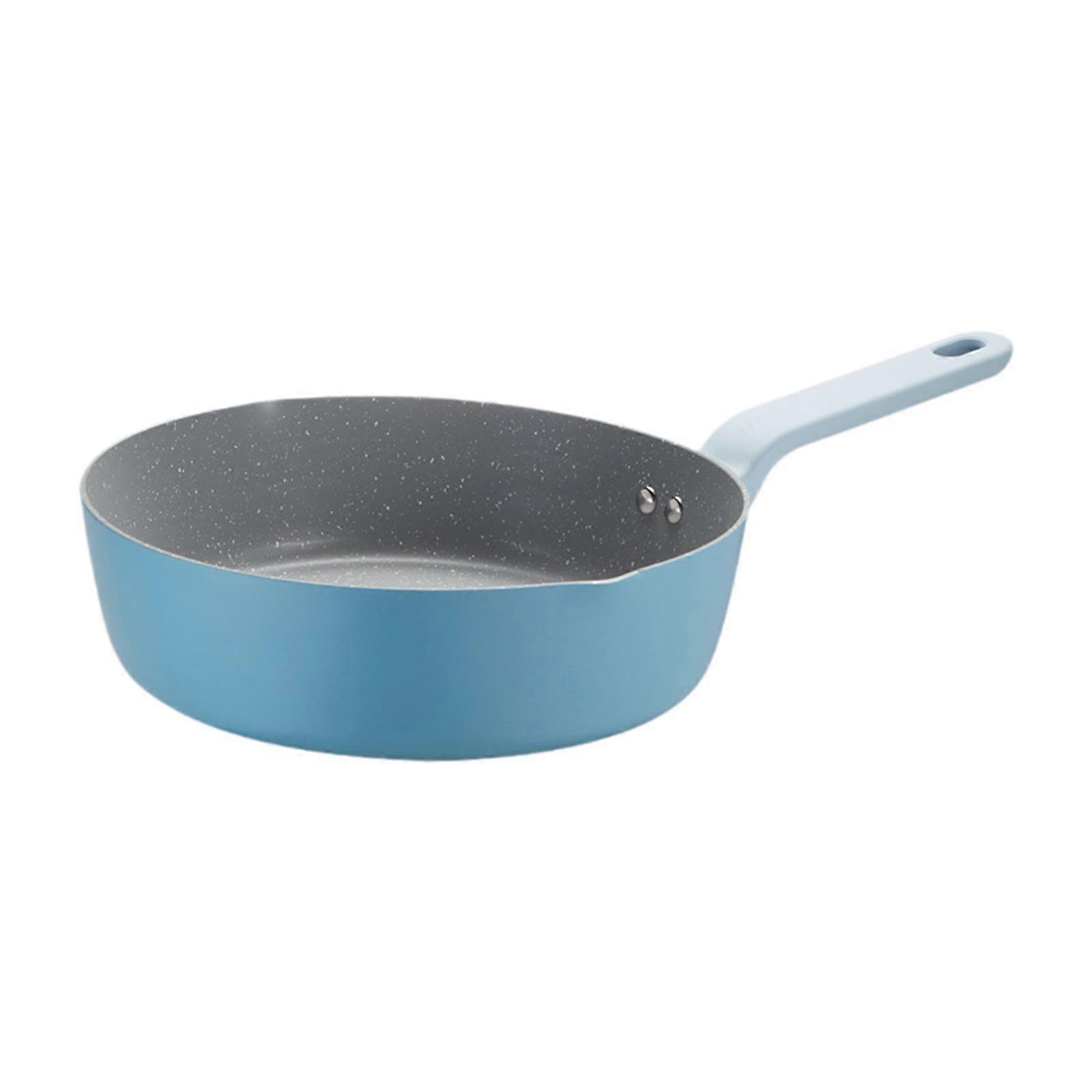 Nonstick Round with Handle Oil Sauce Pan for Hotel Induction Cooker Pancakes 26cm