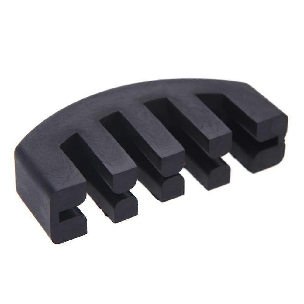 Rubber Mute 4/4 Violin Fiddle slight Practice Black