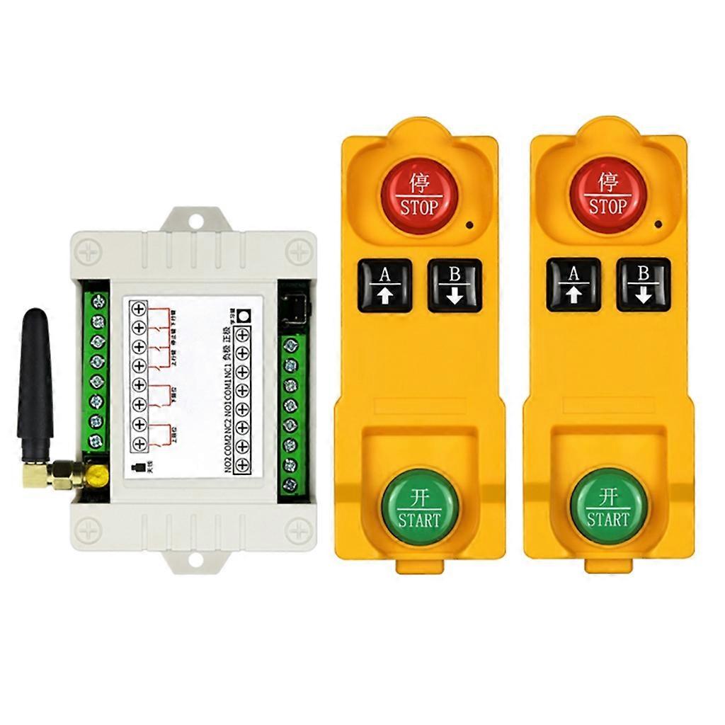 Universal 2CH Wireless Remote Control Switch Transmitter Receiver 315/433MHz