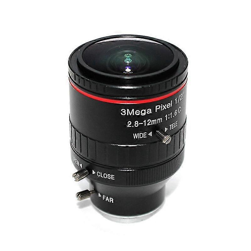 الصناعية عدسة دليل القزحية التكبير 2.8-12mm 3MP C جبل عدسة الدوائر التلفزيونية المغلقة اكسسوارات الكاميرا