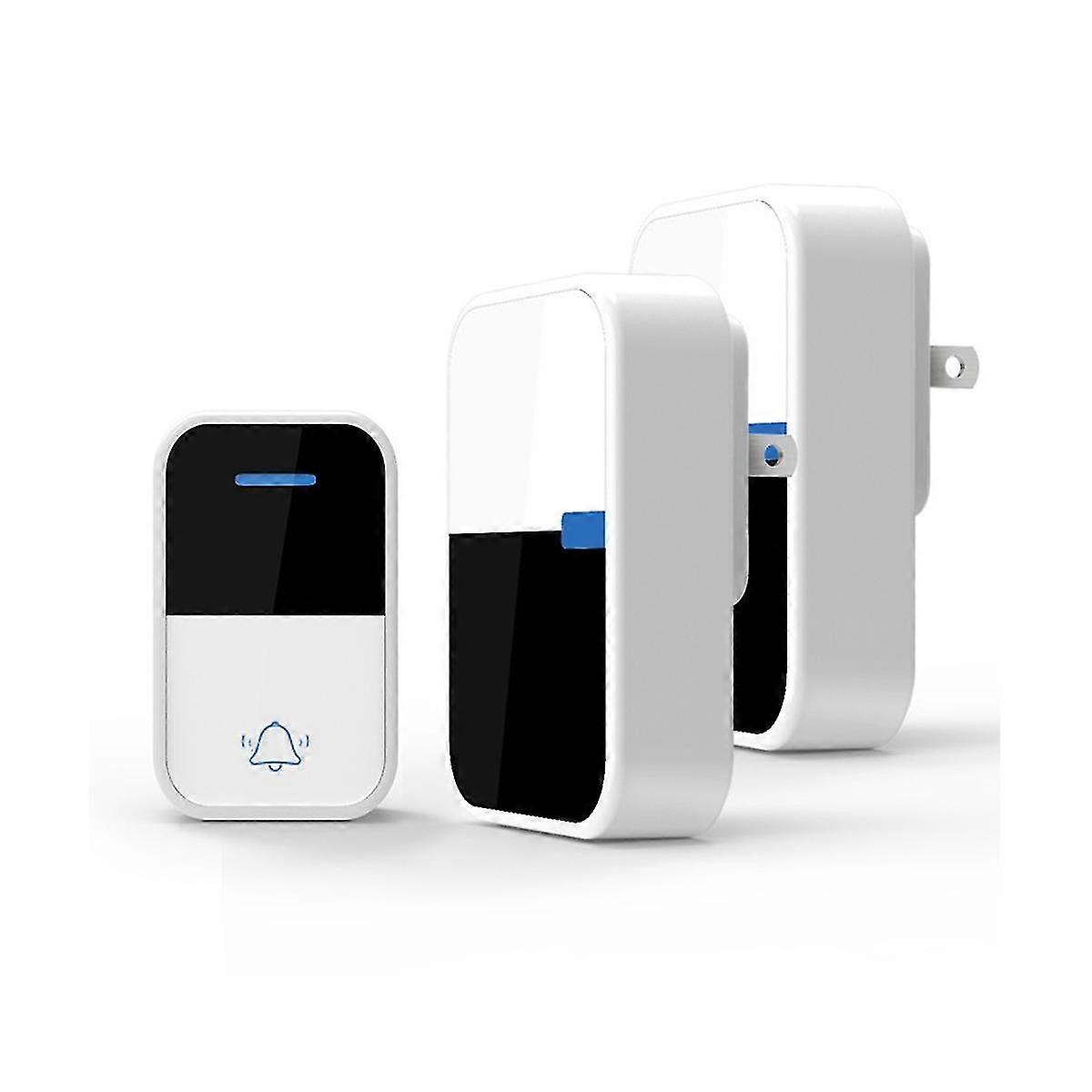 Wireless Door Knocker No Battery Required Waterproof Self-powered Doorbell Sets Home Outdoor Kineti