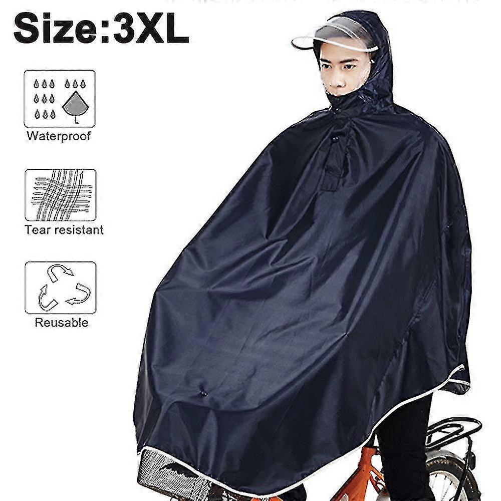 Impermeable Rain Poncho Bike Bicycle Rain Capes Lightweight Compact