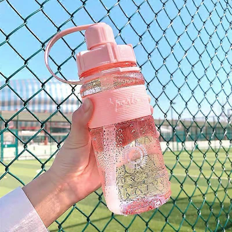 Large Capacity Portable Outdoor Sport Cup with Straw Travel Water Drinking Bottles